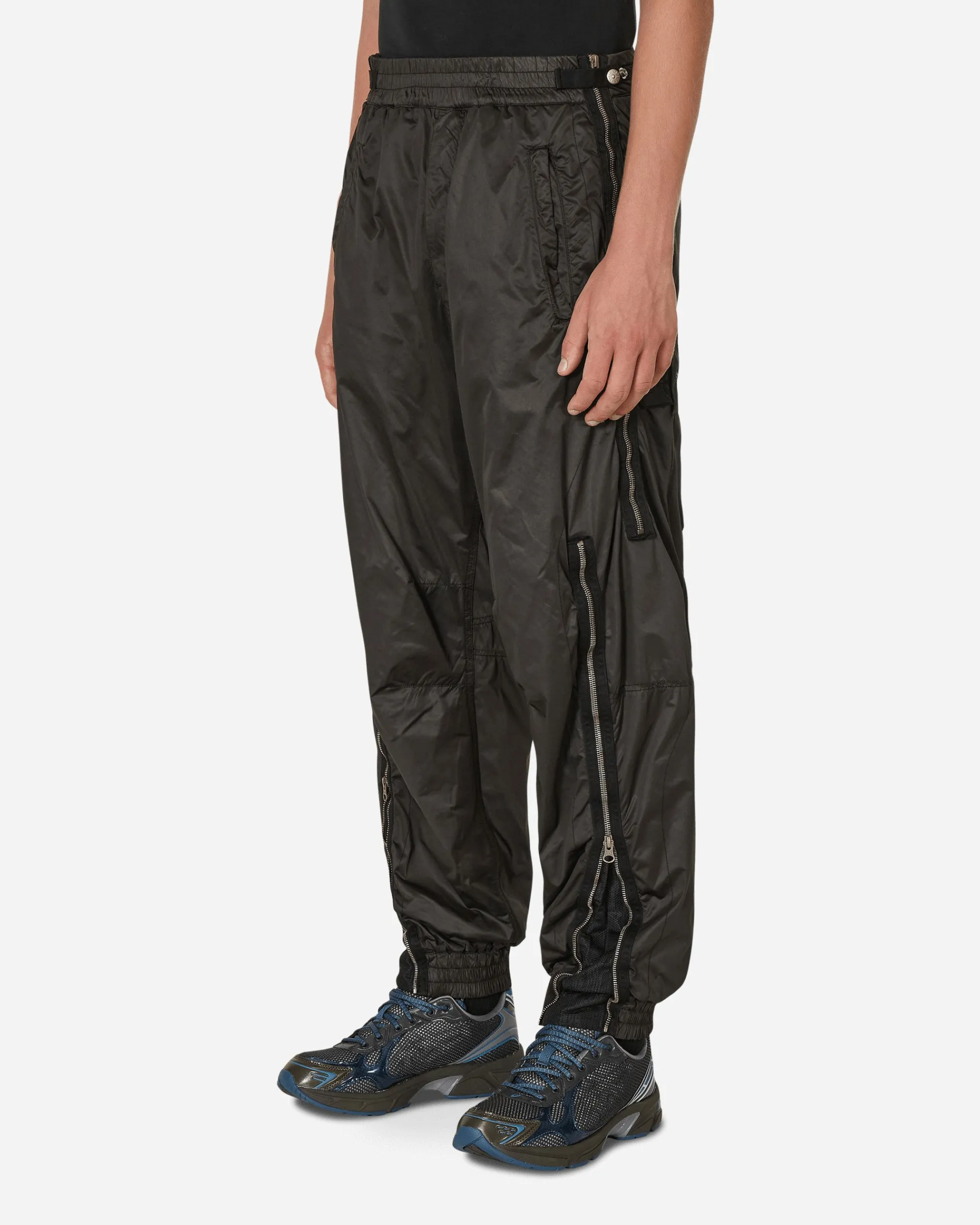 Stone Island Shadow Project Pants^Thermo Zip Pants Black