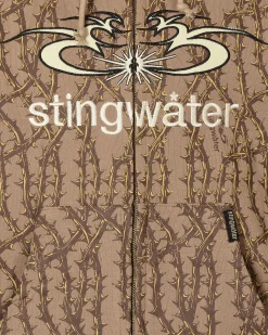 Stingwater Sweatshirts^Thorn Zip-Up Hoodie Brown