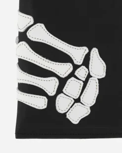 KAPITAL Bags And Backpacks|Bags And Backpacks^Thumb-Up Bone Hand Zip Neck Pouch Black