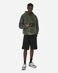 Neighborhood Sweatshirts^Tie-Dye Hooded Sweatshirt Olive Drab