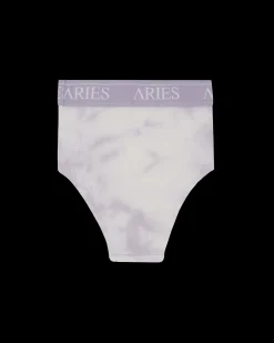 Aries Underwear^Tie-Dye Rib Highwaisted Briefs Purple