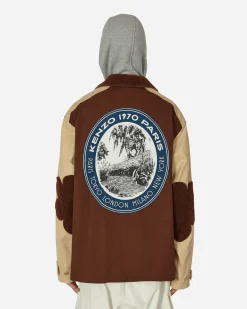KENZO Paris Coats And Jackets^Tiger Patch Hunting Jacket Camel