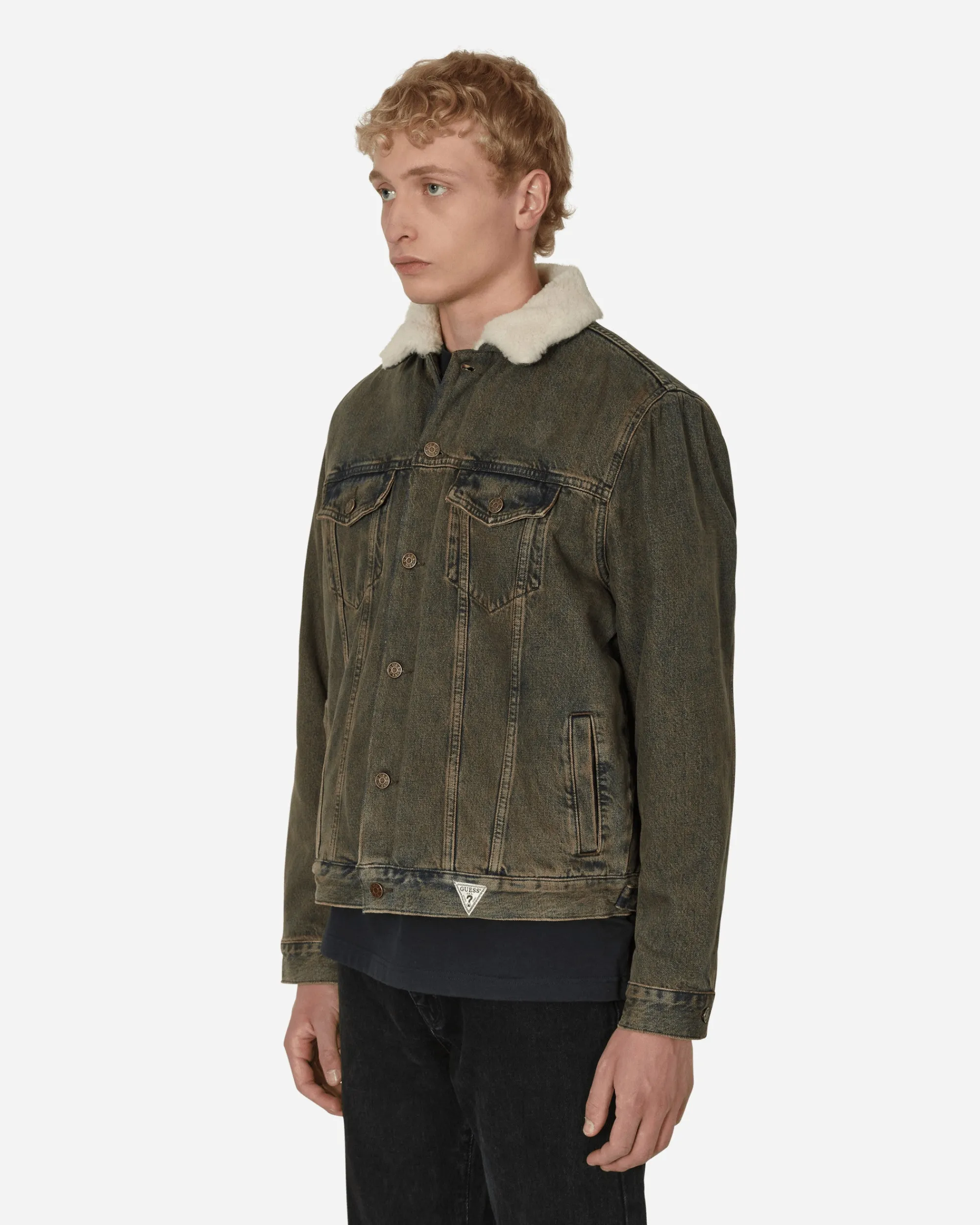 Guess USA Coats And Jackets^Tinted Sherpa Jacket Brown