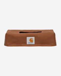 Carhartt WIP Home^Tissue Box Cover Hamilton Brown