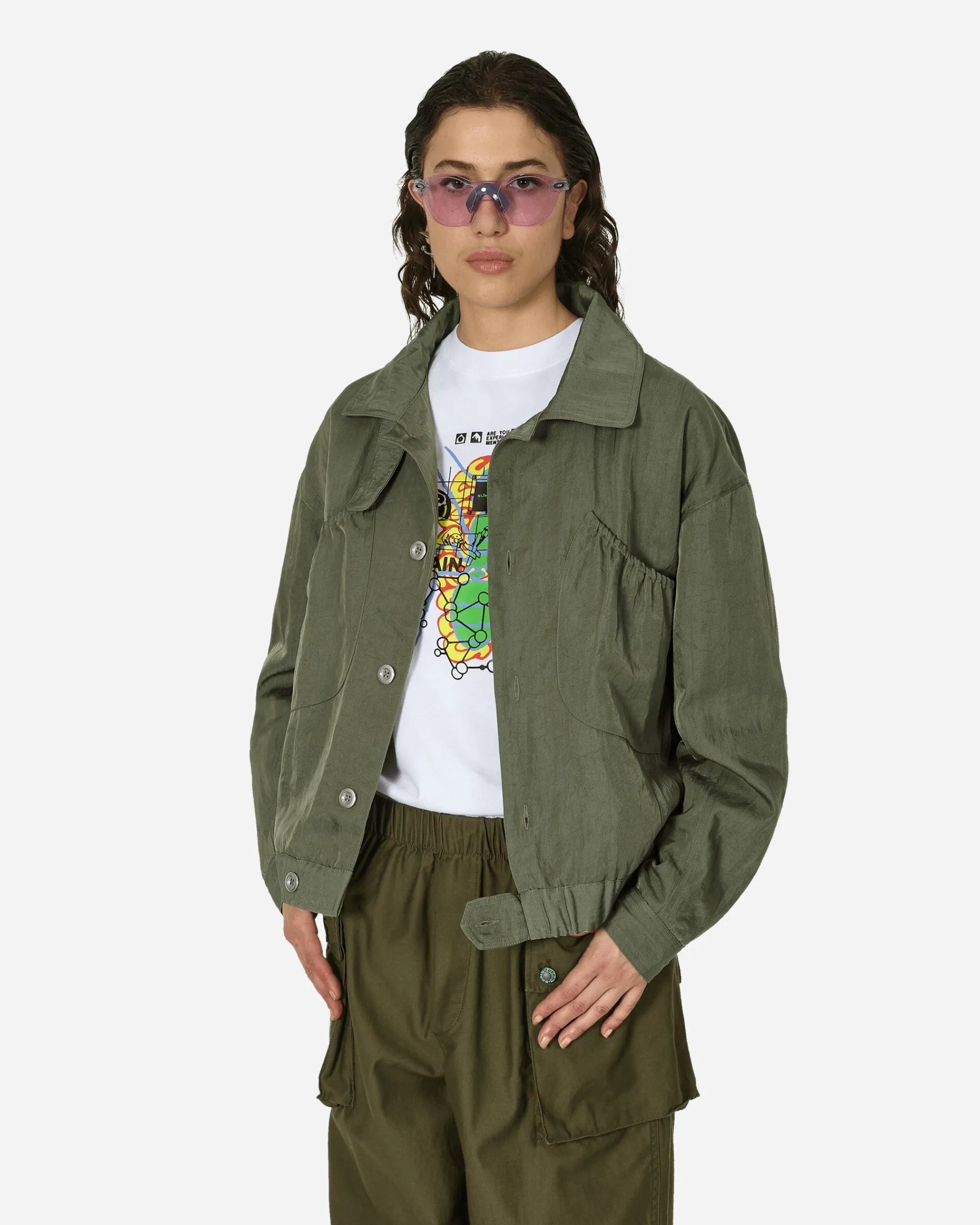Brain Dead Coats And Jackets^Titan Bomber Jacket Sage