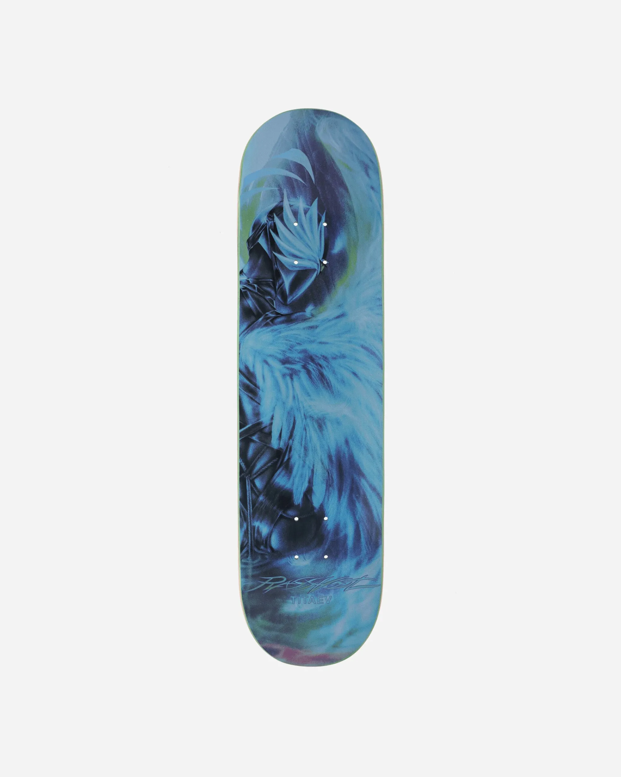 Paccbet Skateboarding^Tolya Titaev Wood Board Blue