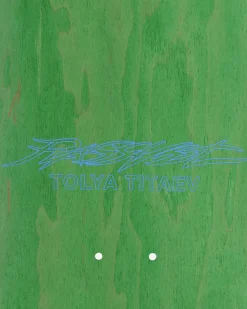 Paccbet Skateboarding^Tolya Titaev Wood Board Blue