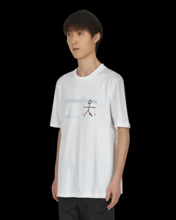 OAMC T-Shirts^Trace T-Shirt White