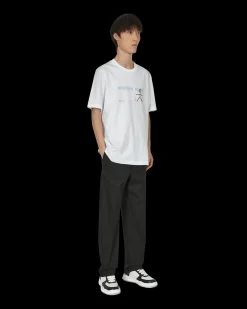 OAMC T-Shirts^Trace T-Shirt White