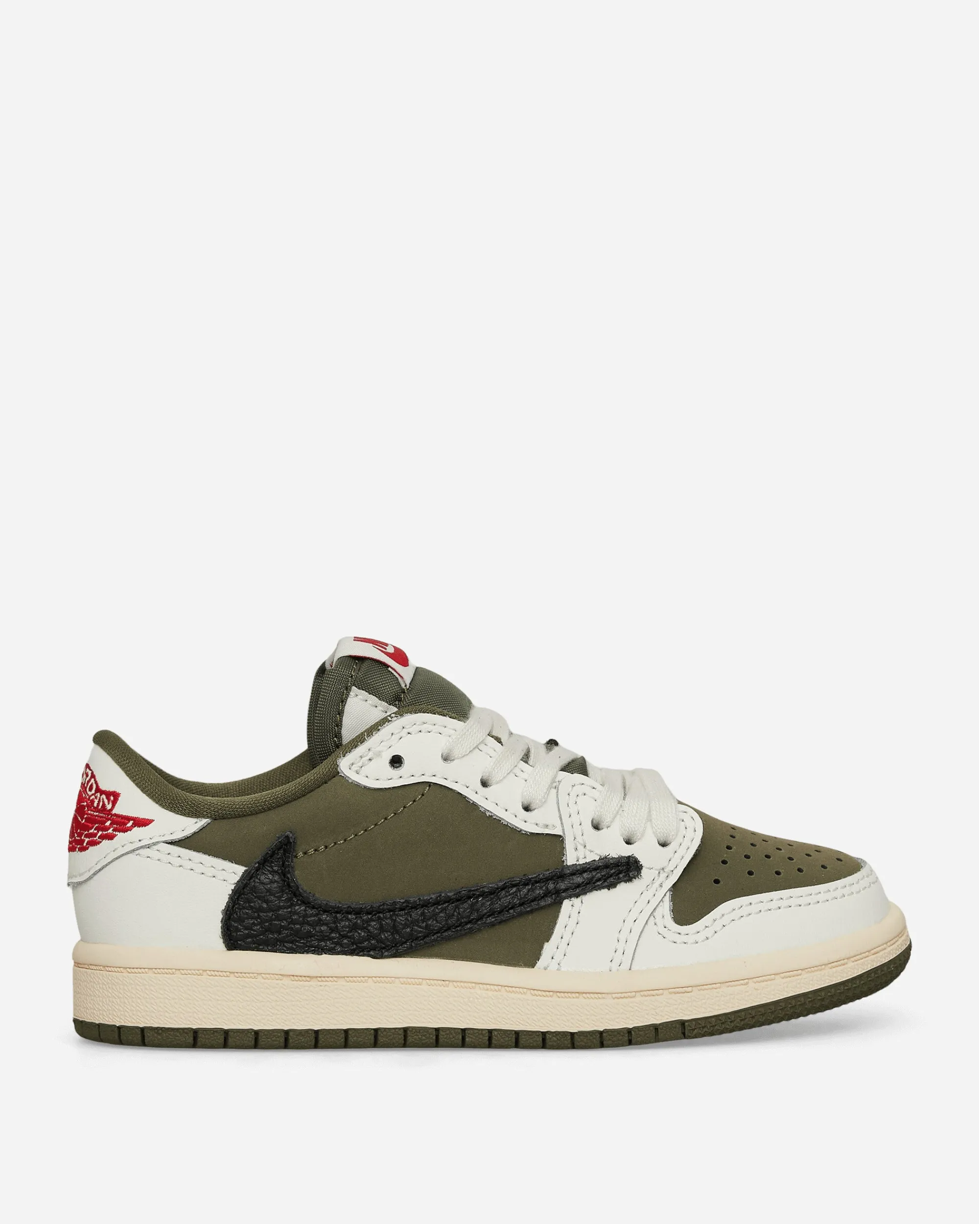 Nike Jordan Sneakers·Low|Kids^Travis Scott Air Jordan 1 Low (PS) Sneakers Medium Olive