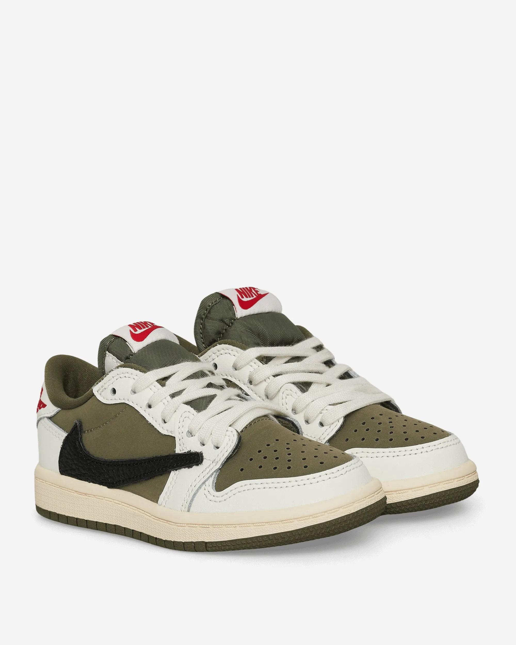 Nike Jordan Sneakers·Low|Kids^Travis Scott Air Jordan 1 Low (PS) Sneakers Medium Olive