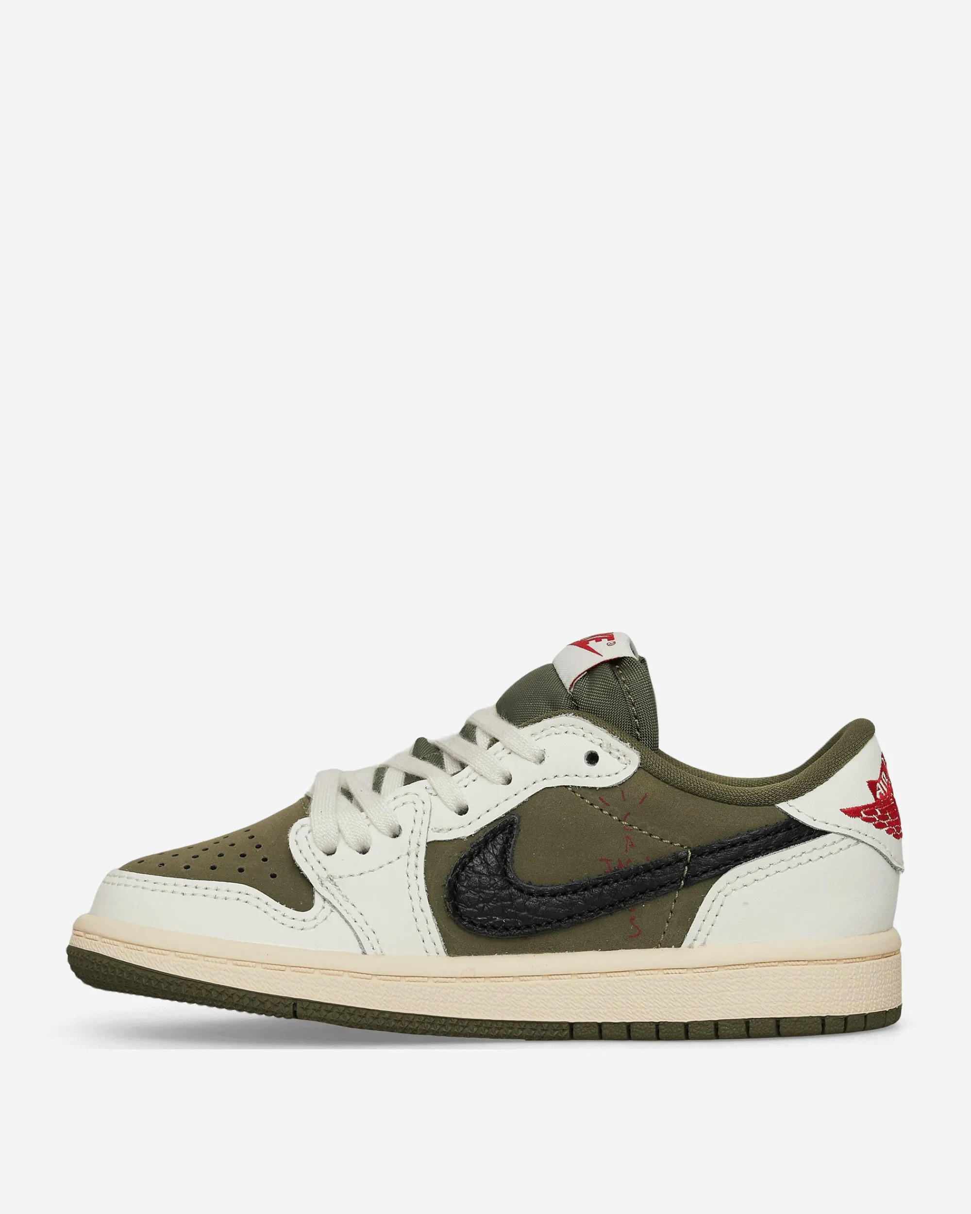 Nike Jordan Sneakers·Low|Kids^Travis Scott Air Jordan 1 Low (PS) Sneakers Medium Olive