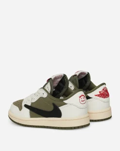 Nike Jordan Sneakers·Low|Kids^Travis Scott Air Jordan 1 Low (PS) Sneakers Medium Olive