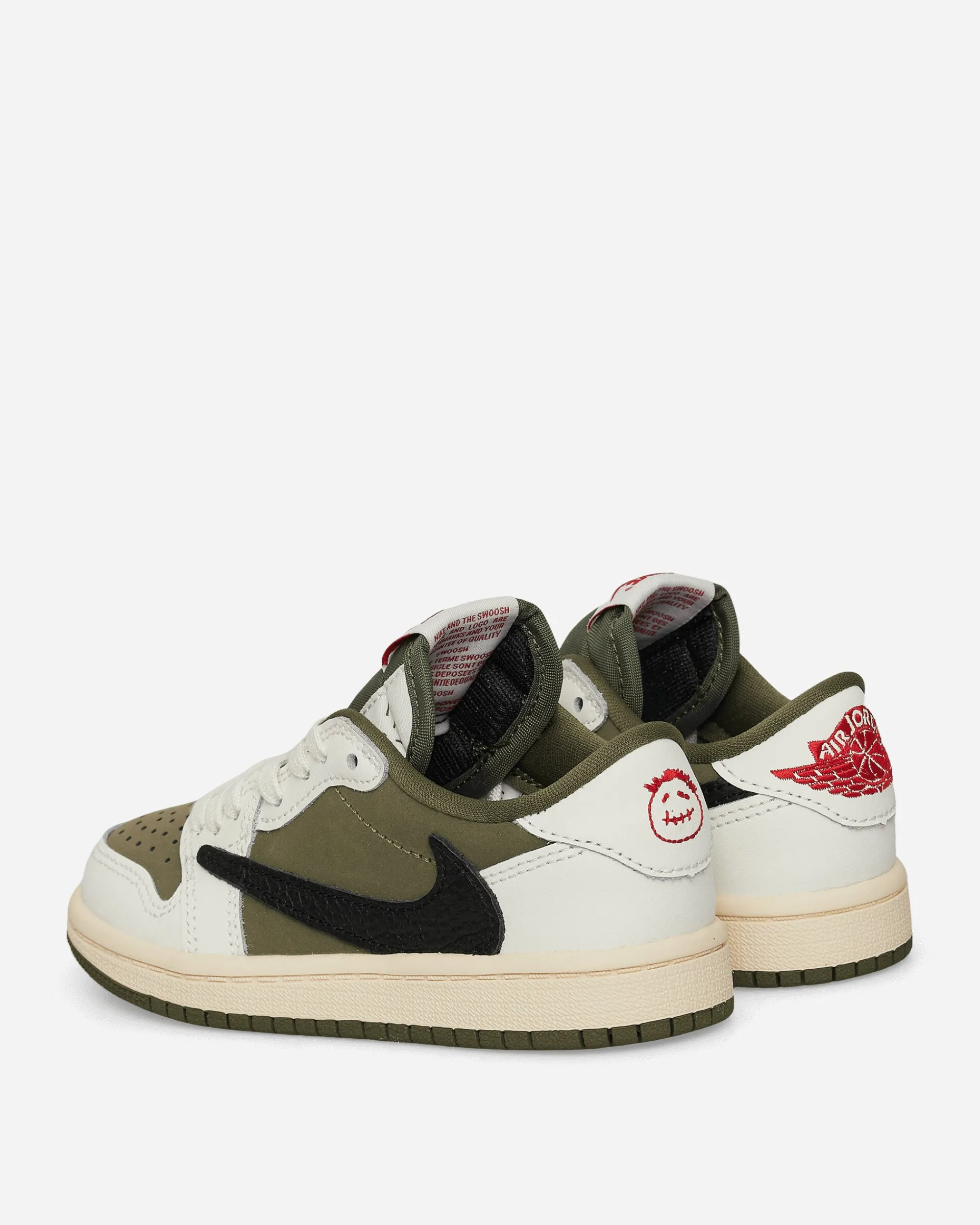 Nike Jordan Sneakers·Low|Kids^Travis Scott Air Jordan 1 Low (PS) Sneakers Medium Olive