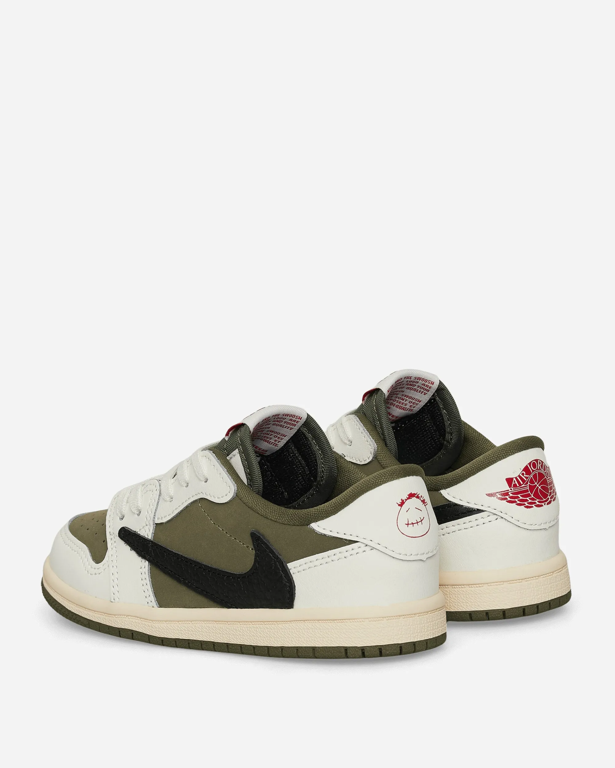 Nike Jordan Sneakers·Low|Kids^Travis Scott Air Jordan 1 Low (TD) Sneakers Medium Olive