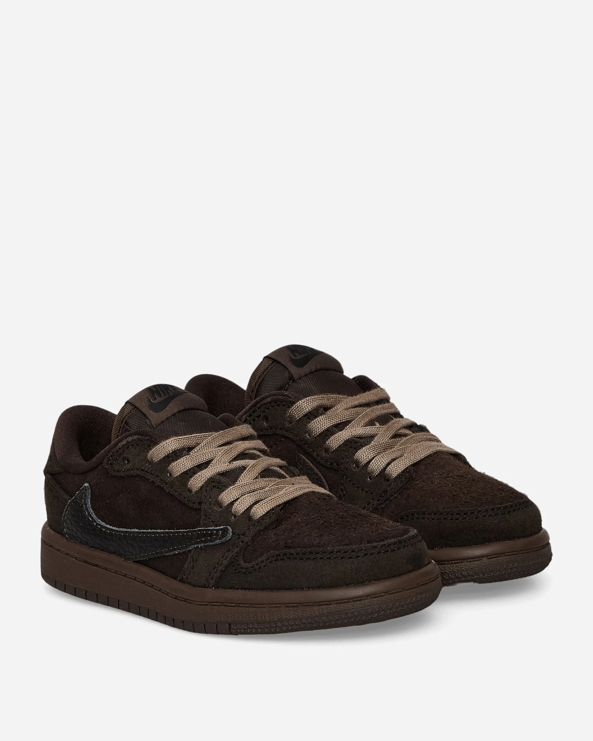 Nike Jordan Sneakers·Low|Sneakers^Travis Scott Air Jordan 1 Low (PS) Sneakers Velvet Brown / Dark Mocha