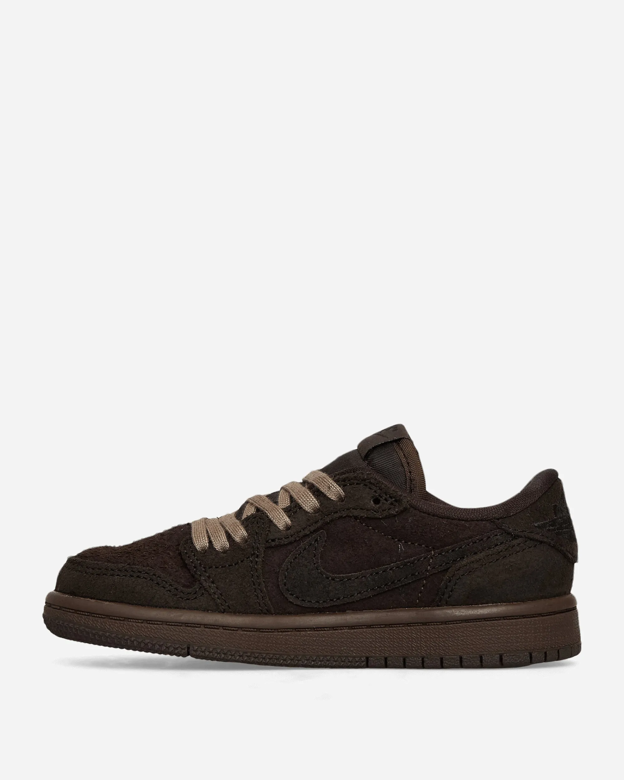 Nike Jordan Sneakers·Low|Sneakers^Travis Scott Air Jordan 1 Low (PS) Sneakers Velvet Brown / Dark Mocha