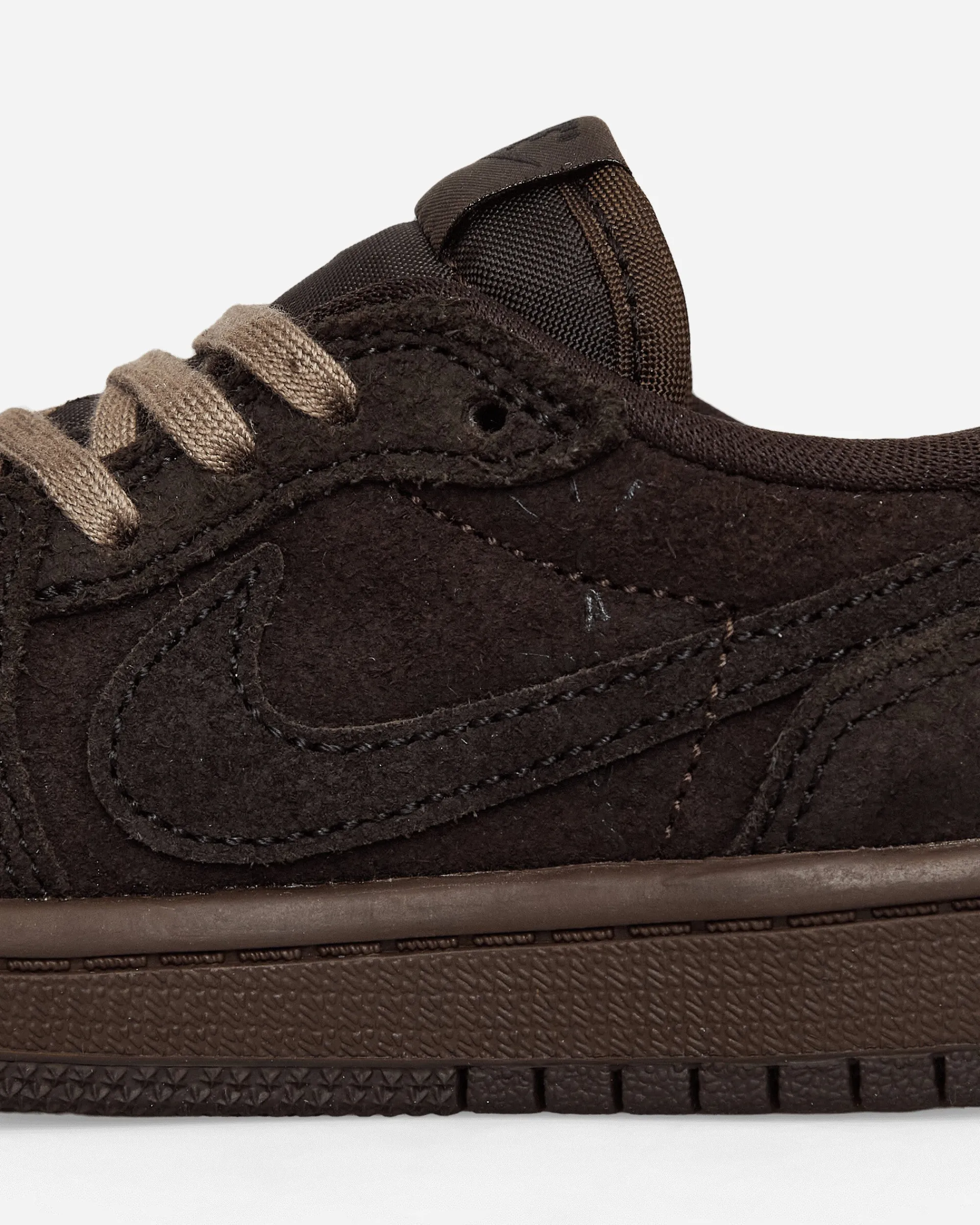 Nike Jordan Sneakers·Low|Sneakers^Travis Scott Air Jordan 1 Low (PS) Sneakers Velvet Brown / Dark Mocha