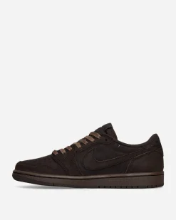 Nike Jordan Sneakers·Low|Sneakers^Travis Scott Air Jordan 1 Low Sneakers Velvet Brown / Dark Mocha