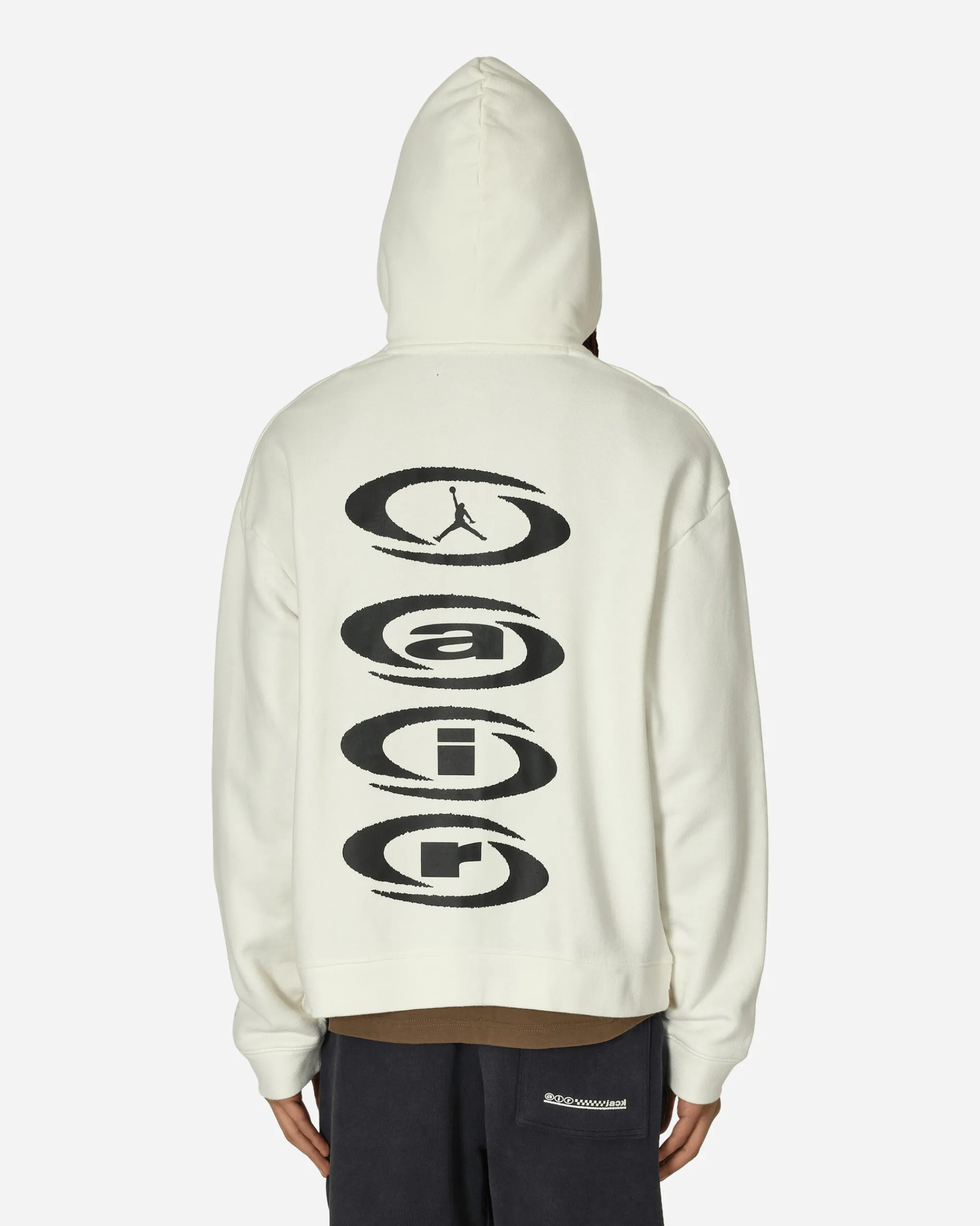 Nike Jordan Sweatshirts^Travis Scott Pullover Hoodie Sail