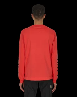 1017 ALYX 9SM T-Shirts^Treated Longsleeve T-Shirt Red