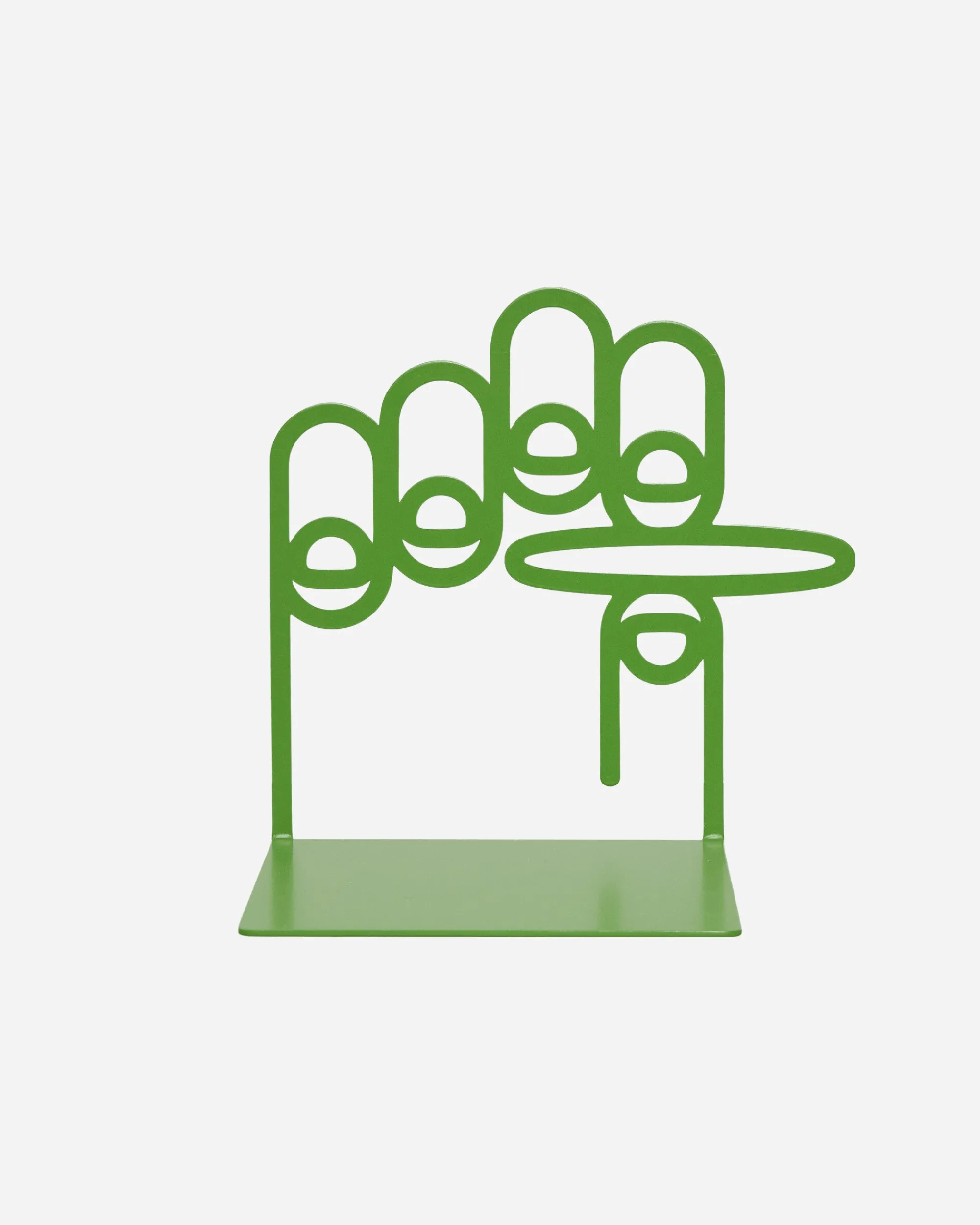Mister Green Home^Trifecta Bookends Green