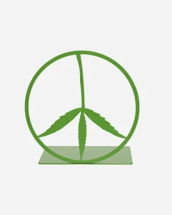 Mister Green Home^Trifecta Bookends Green