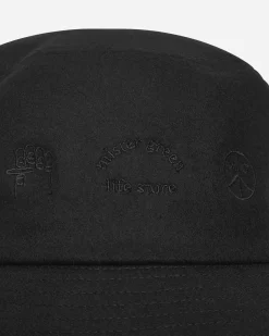 Mister Green Hats|Hats^Trifecta Bucket Hat Black