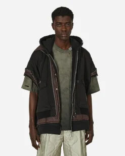 Maison MIHARA YASUHIRO Coats And Jackets^Triple Layered Vest Black