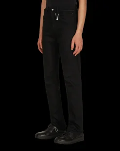 1017 ALYX 9SM Pants^True Black 6 Pocket Jeans with Ring Black