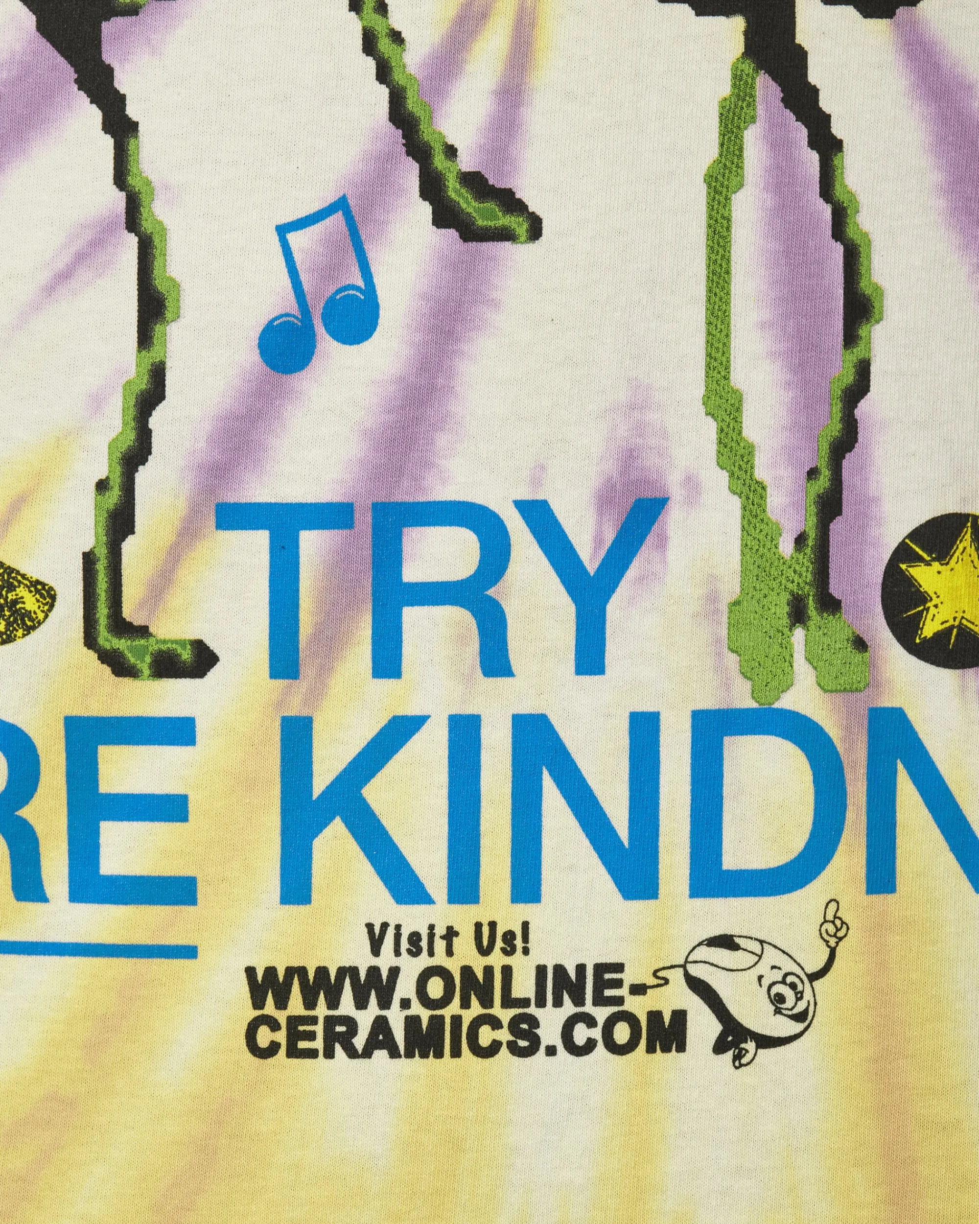 Online Ceramics T-Shirts^Try More Kindness Tie-Dye T-Shirt Multicolor