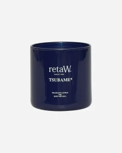 retaW Home^Tsubame* Candle Blue