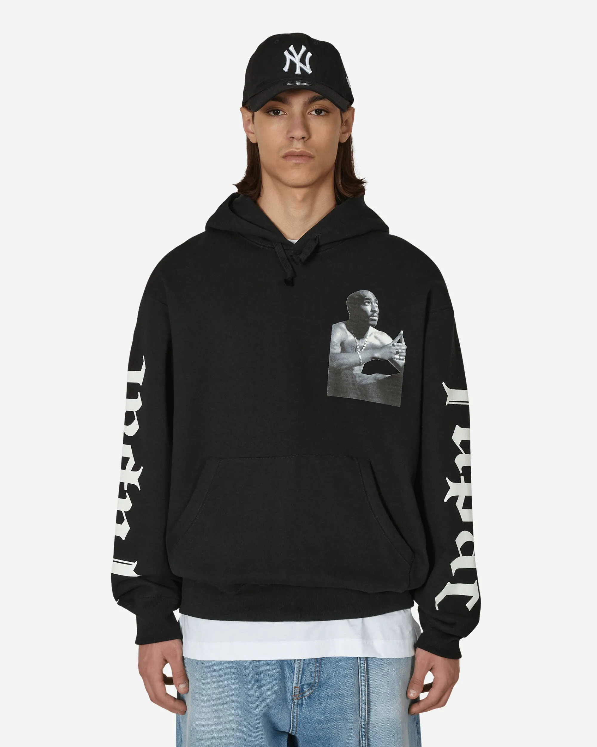 WACKO MARIA Sweatshirts^Tupac Heavy Weight Hooded Sweatshirt (Type-1) Black