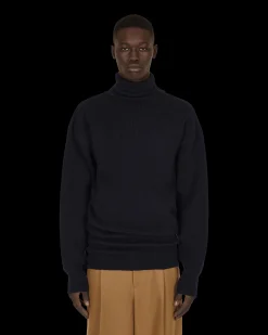 Hed Mayner Knitwear^Turtleneck Sweater Blue