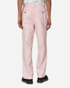 Noah Pants^Twill Double-Pleat Pants Pink