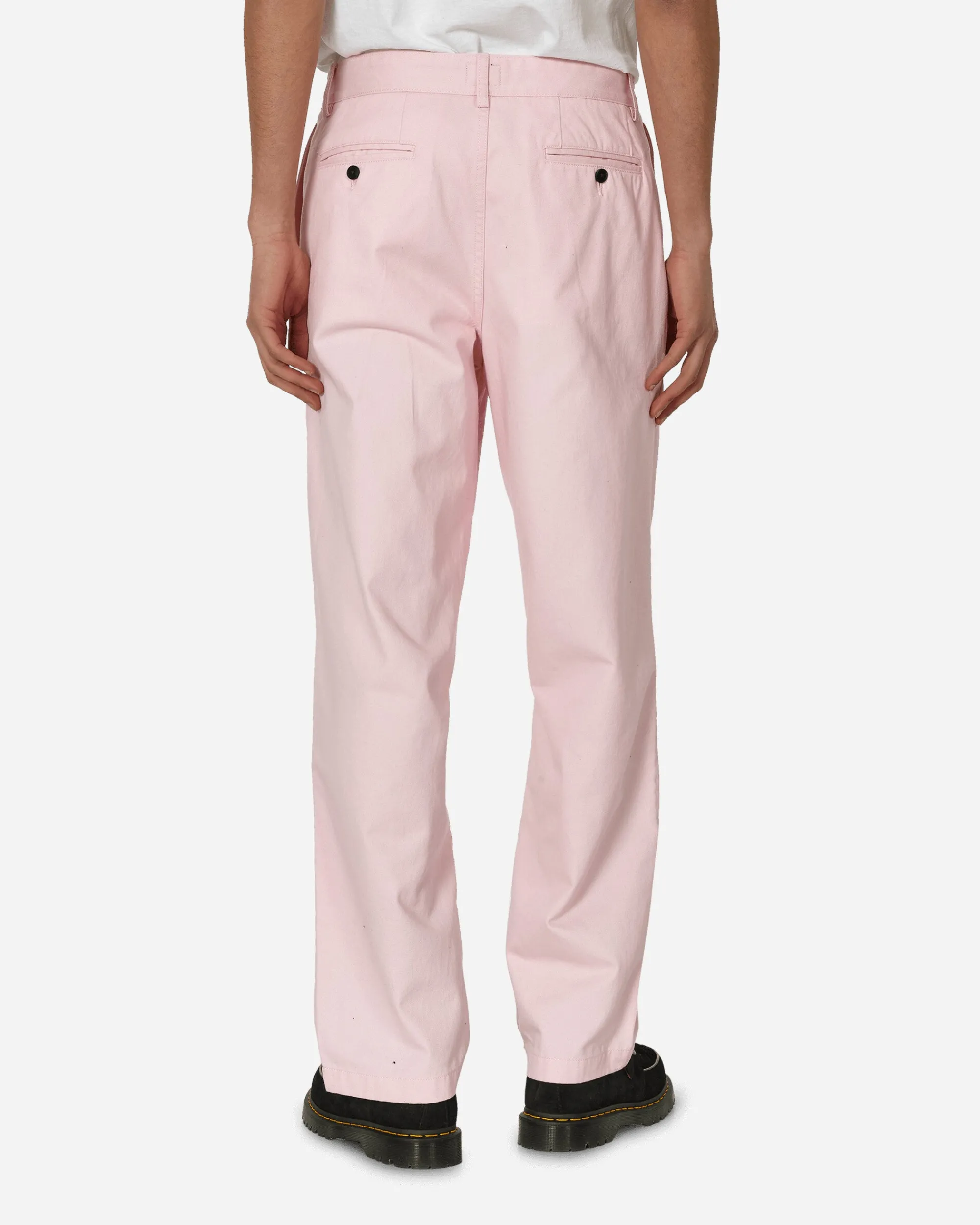 Noah Pants^Twill Double-Pleat Pants Pink