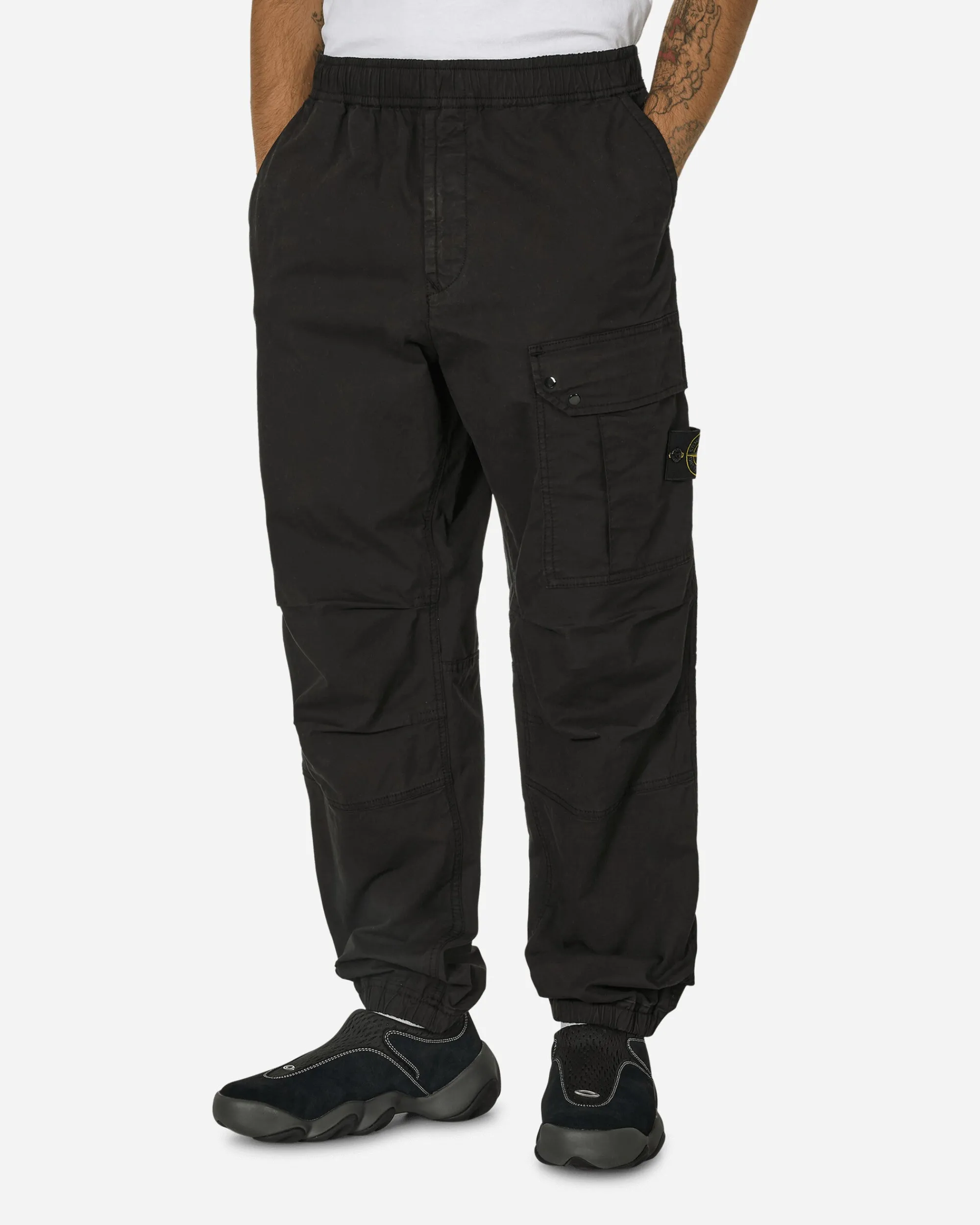 Stone Island Pants^Twill Stretch-TC Loose Cargo Pants
