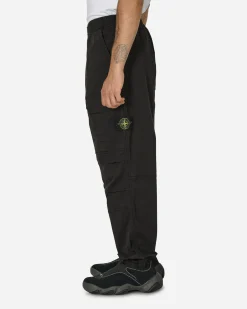 Stone Island Pants^Twill Stretch-TC Loose Cargo Pants