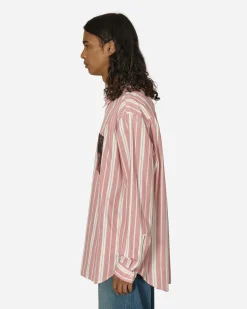 Undercover Shirts^Twin Peaks Striped Shirt Red