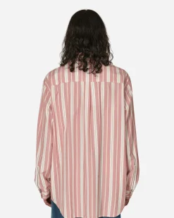 Undercover Shirts^Twin Peaks Striped Shirt Red