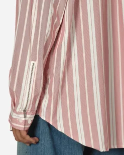 Undercover Shirts^Twin Peaks Striped Shirt Red