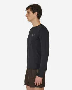 District Vision T-Shirts^Ultralight Aloe Longsleeve T-Shirt Black