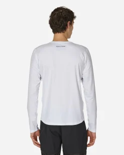 District Vision T-Shirts^Ultralight Aloe Longsleeve T-Shirt White