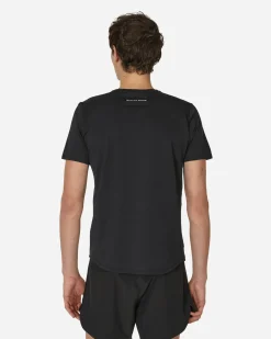 District Vision T-Shirts^Ultralight Aloe T-Shirt Black
