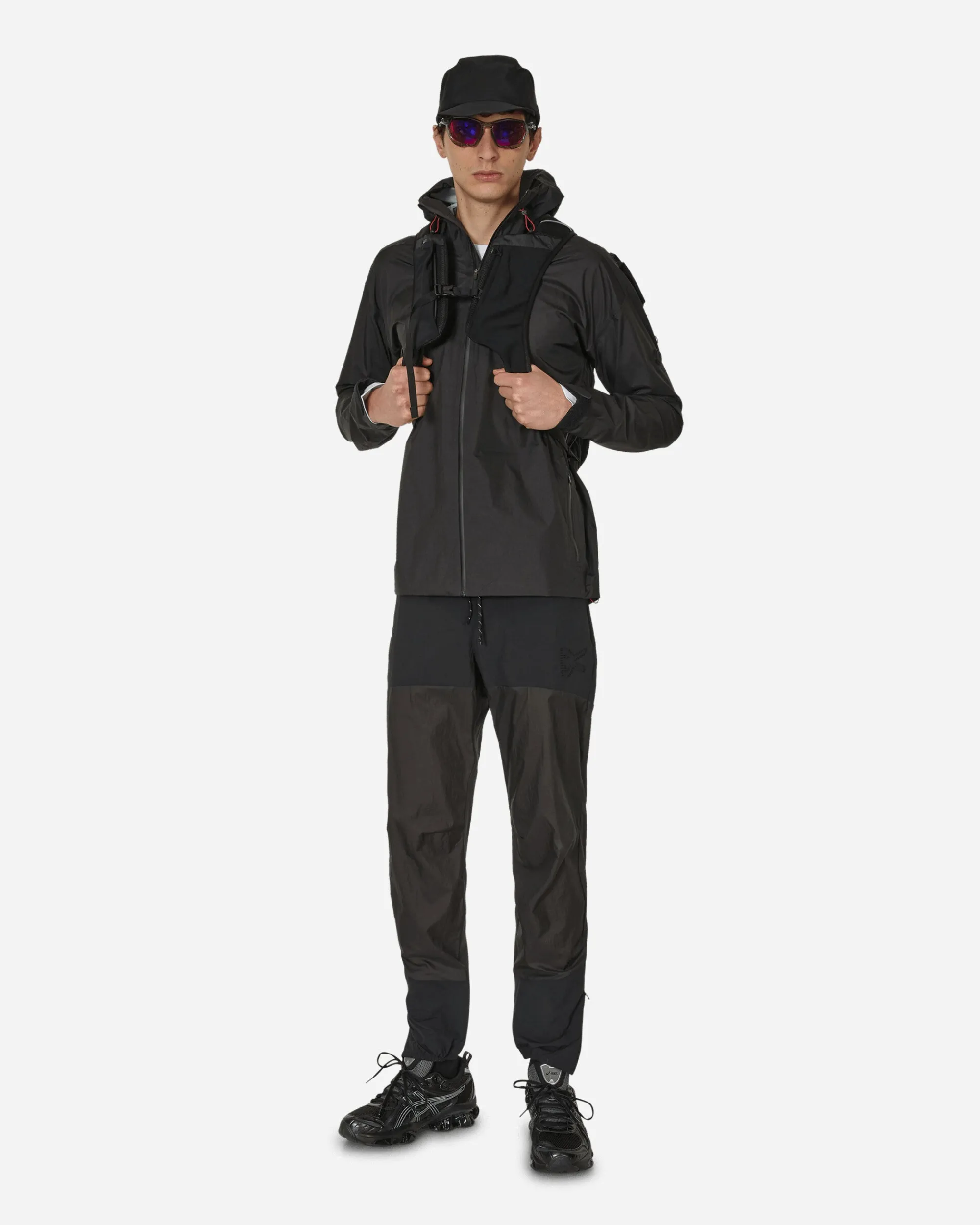 District Vision Pants^Ultralight DWR Paneled Track Pants Black