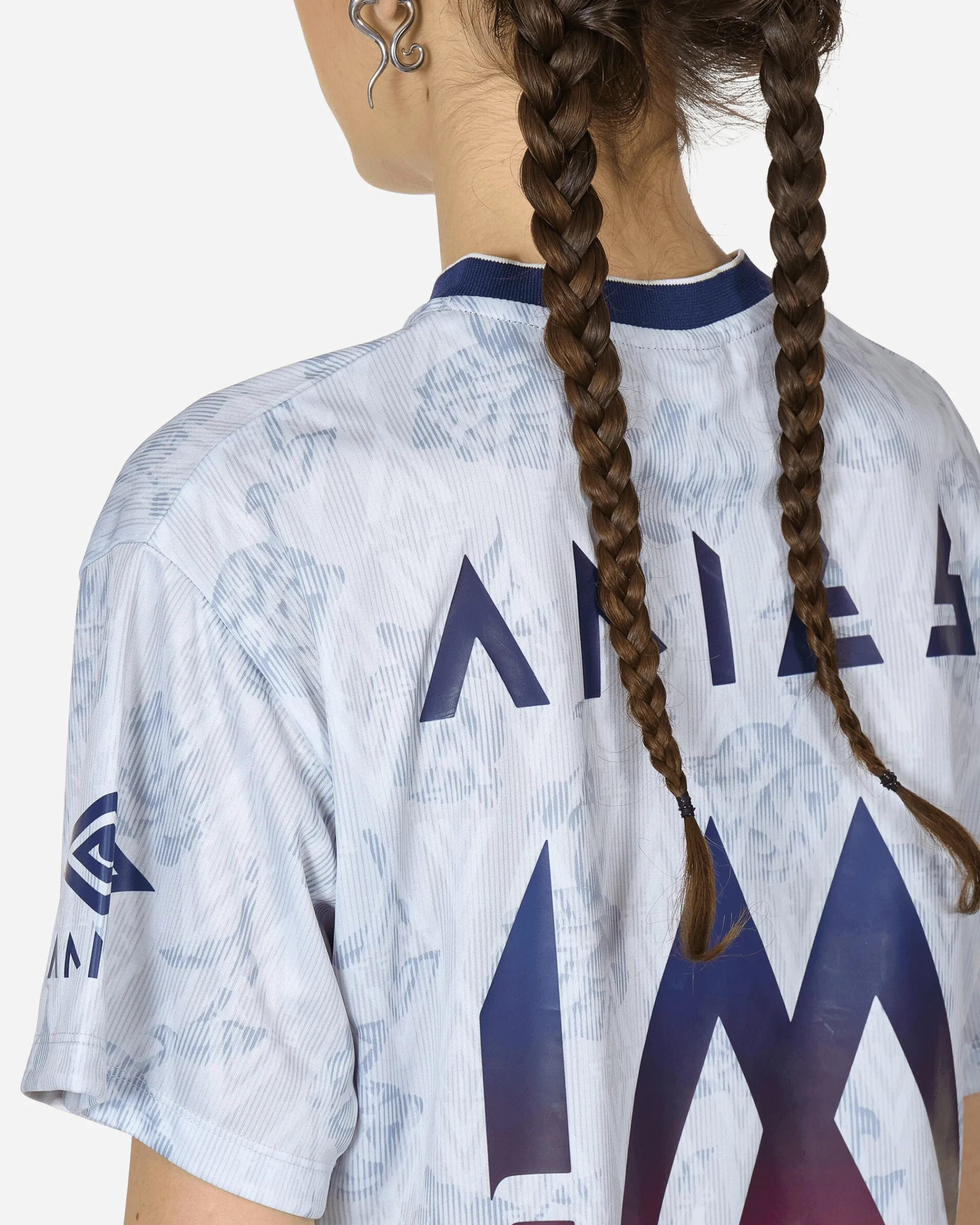Aries T-Shirts^Umbro Roses Football Jersey White