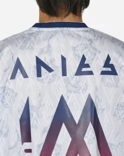 Aries T-Shirts^Umbro Roses Football Jersey White