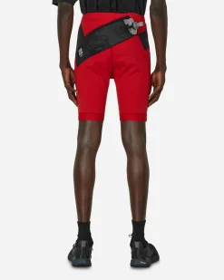 The North Face Project X Shorts^UNDERCOVER Soukuu Trail Run Utility Shorts Tights Chili Pepper Red