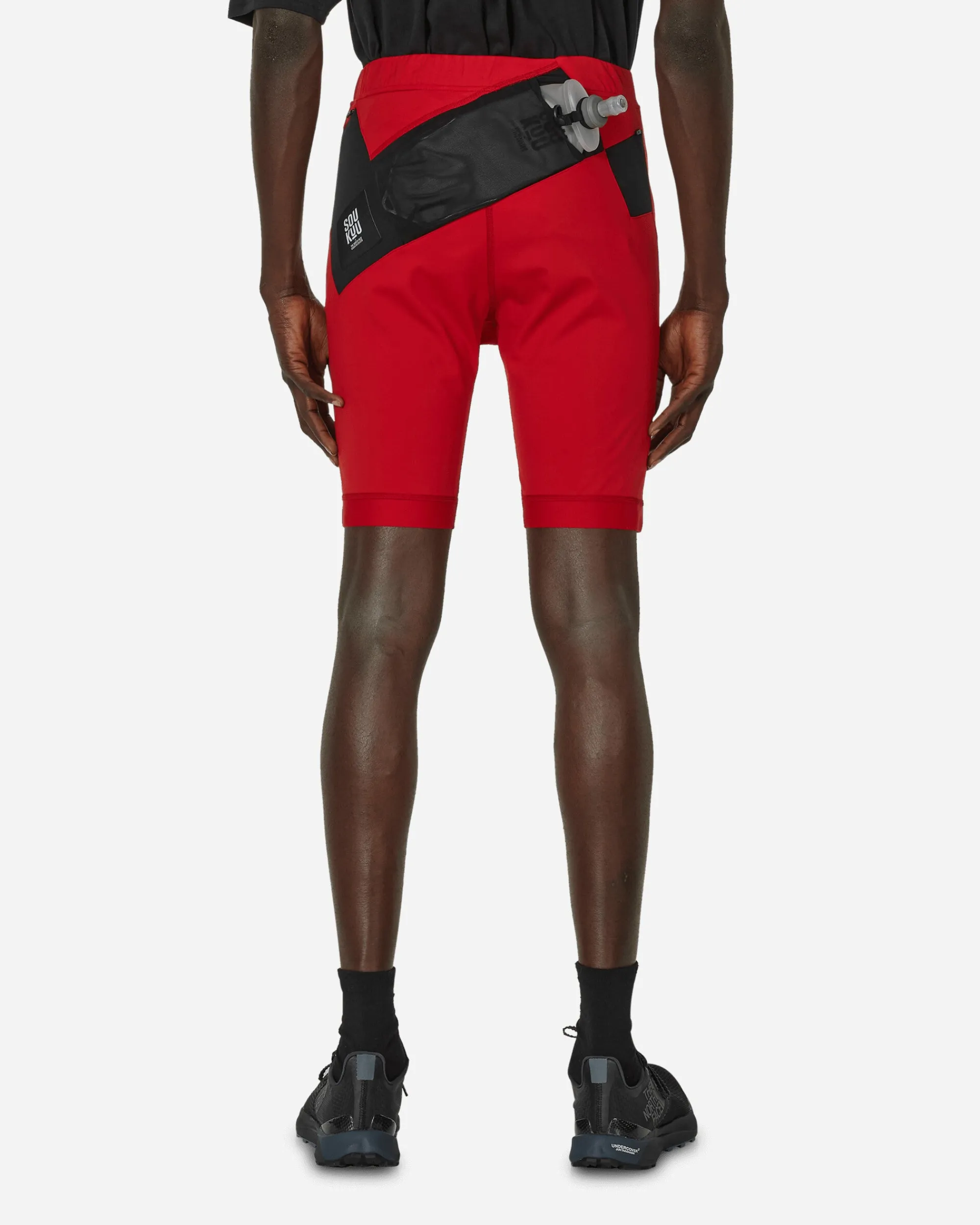 The North Face Project X Shorts^UNDERCOVER Soukuu Trail Run Utility Shorts Tights Chili Pepper Red