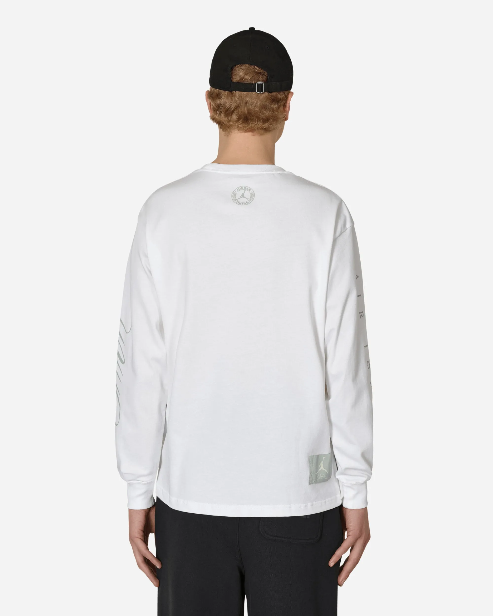 Nike Jordan T-Shirts^UNION Longsleeve T-Shirt White